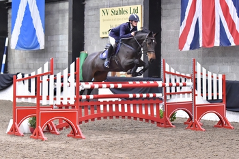 Graham Babes takes the SEIB Winter Novice Qualifier win at Morris Equestrian Centre
